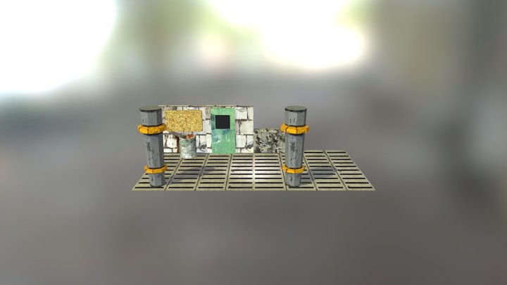 Subway scenario 3D Model