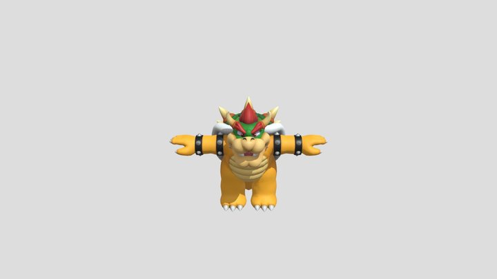 Bowser 3D Model