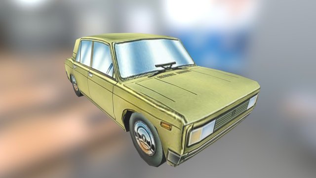 Russian Car 3D Model