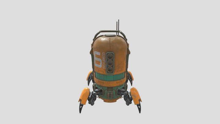 Spiderbot 3D Model