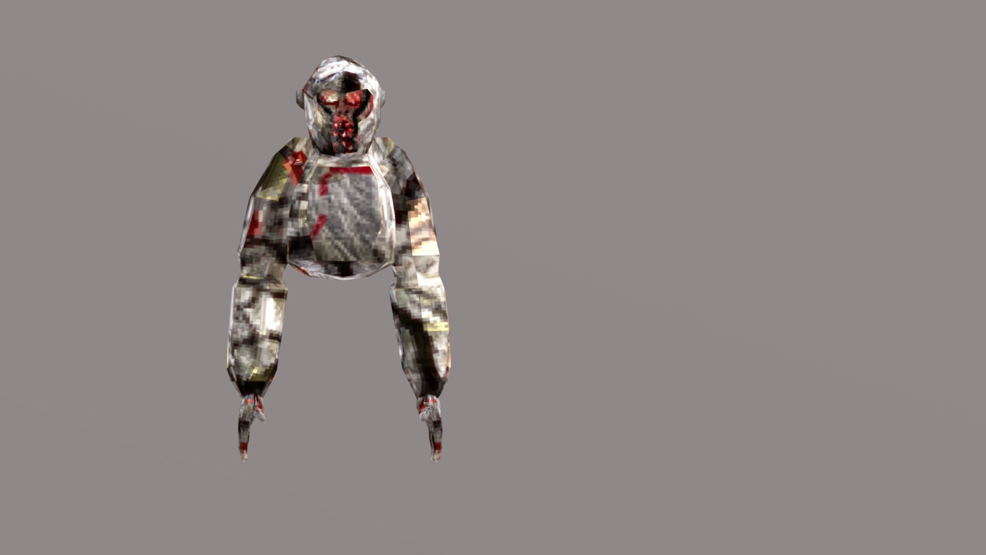 Gorilla Tag Horror Rig Credits To Wiz 3d Model By Kaplenplaz47h