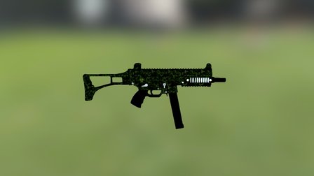 UMP-45 3D Model