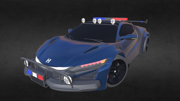 3D HONDA NSX CAR 3D Model