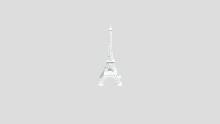 modèle 3D de tour Eiffel - TurboSquid 531335