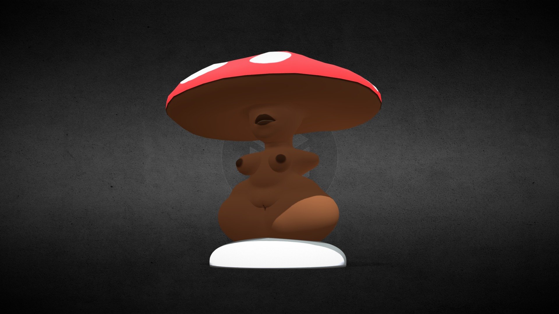 Mushroom Girl NSFW - 3D model by DarkDuskArts (@DarkyArts) [e803228