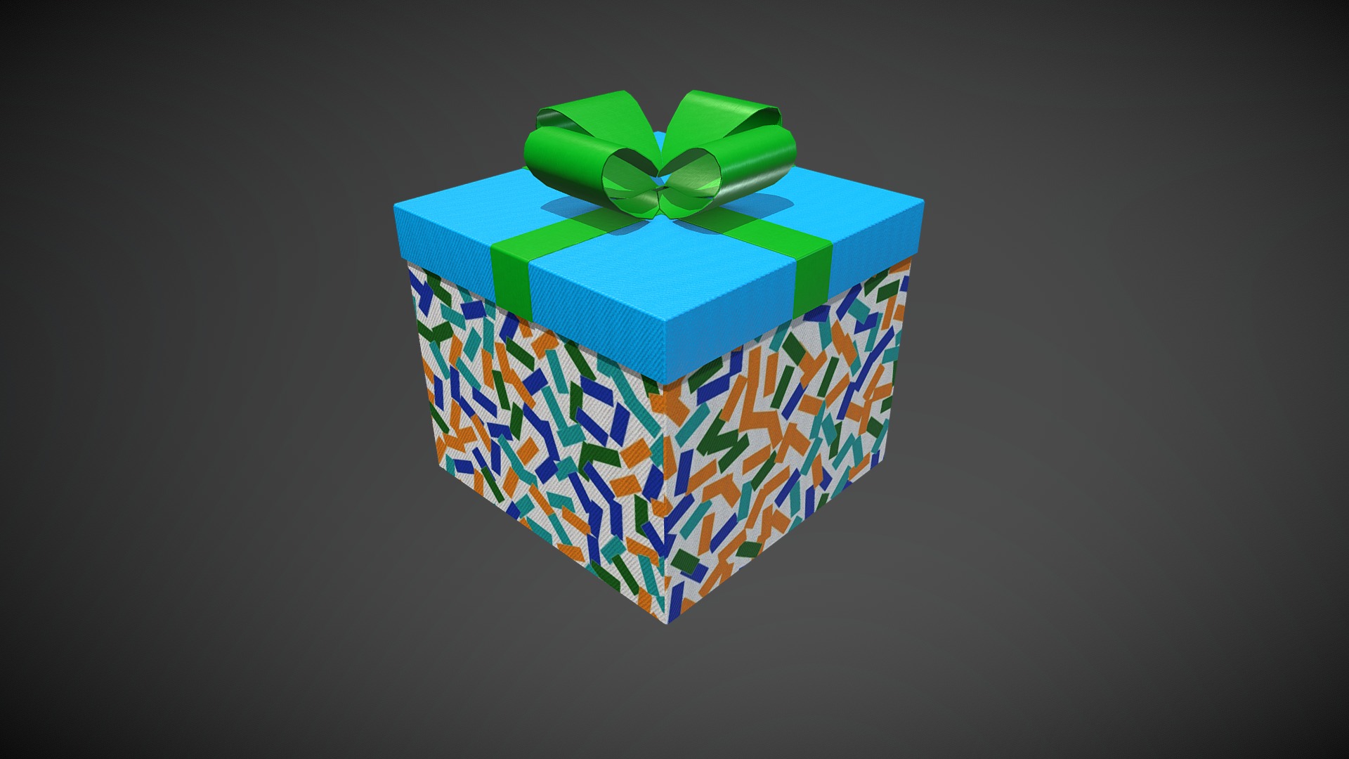 Gift box  2 Download Free 3D  model by Multipainkiller 