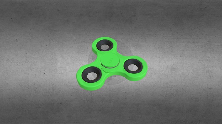 Fidget Spinner 3D Model