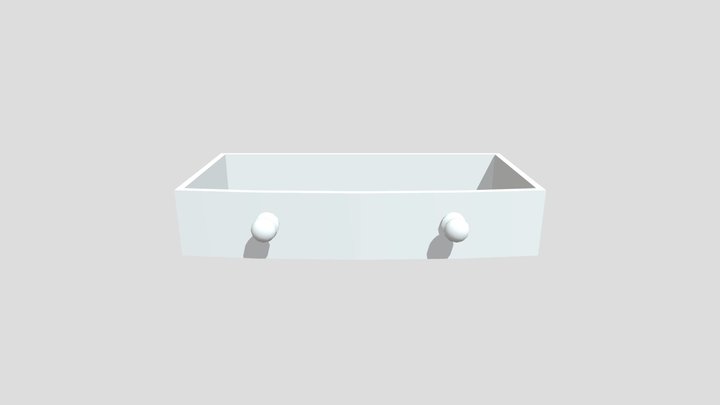 Hello Neighbour Commode Part Big 3D Model
