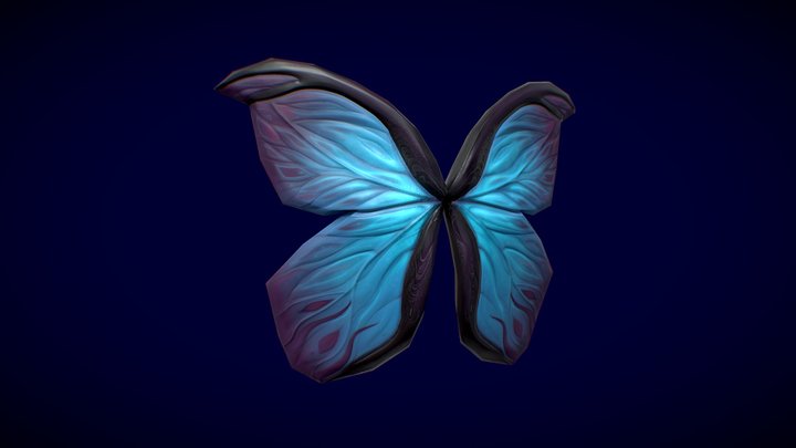 Butterfly Wings 3D Model