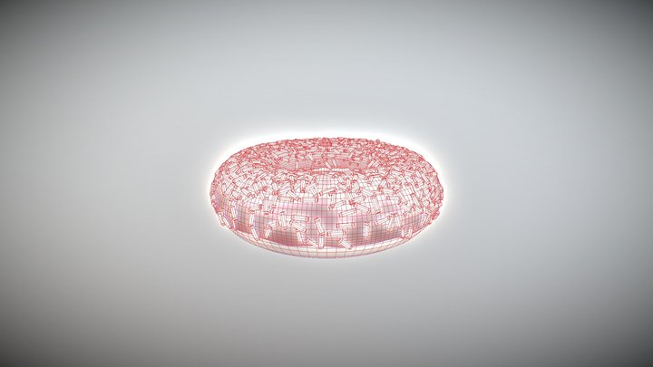 stylized_donut_with_sprinkles 3D Model