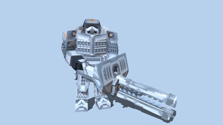 Snow soldier 3D Model
