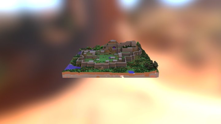RD Castle WIP 3D Model