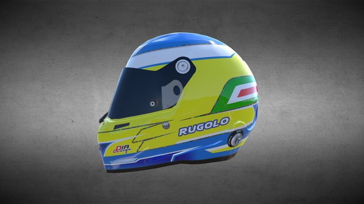 STILO ST5 , Rugolo helmet livery by DIA DESIGN 3D Model