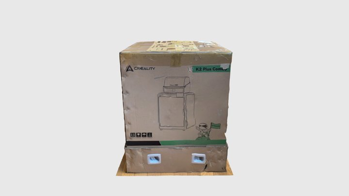 Creality K2 Plus Combo shipping package 3D Model
