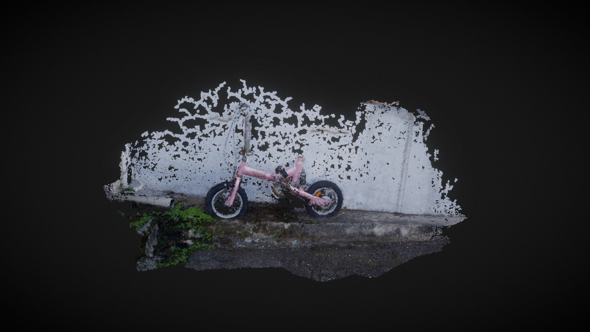 廢棄腳踏車_點雲 / Broken bike_Point Cloud