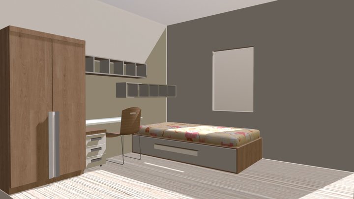 Kid Room 3D Model
