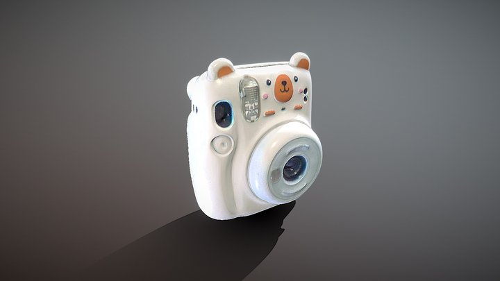 modèle 3D de Appareil photo Polaroid OneStep 2 - TurboSquid 2087236