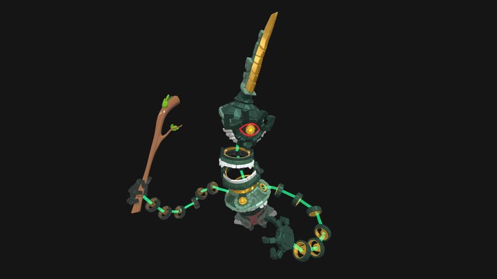 Tears of the Kingdom Construct Homage 3D Model