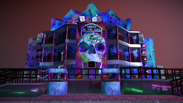 Fun House 3D Model