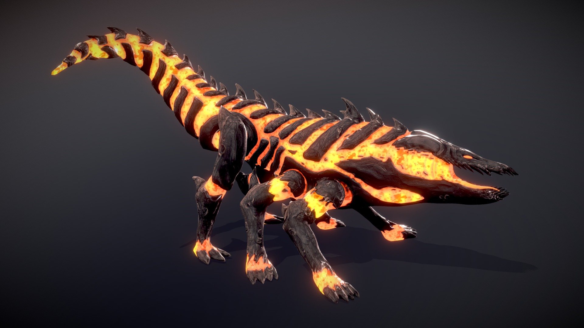 Tribal Trouble boss - 3D model by VBArtist (@Dragon24) [e809fc3 ...