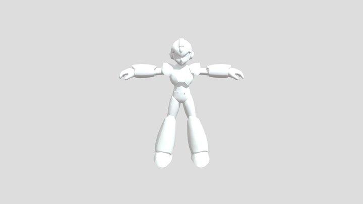 Mega Man X DiVE - X 3D Model