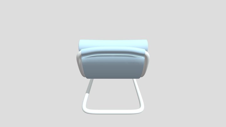 Minimal rest Chair 3D Model