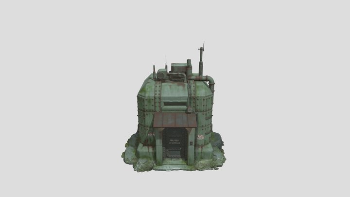 bunker 3D Model