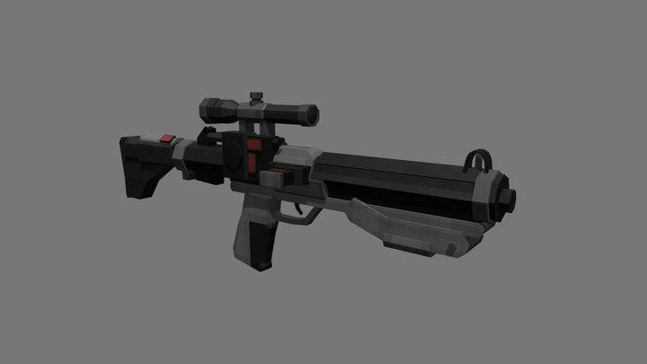 F-11D Blaster 3D Model