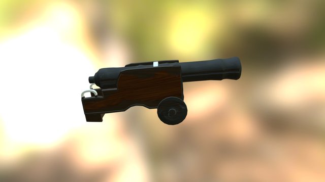 Cannon Tex 3D Model
