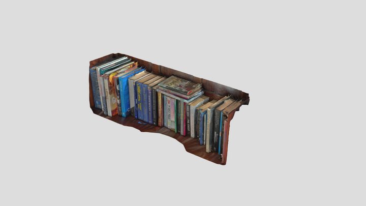 Books 3D Scan 3D Model