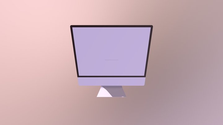 iMac 3D Model