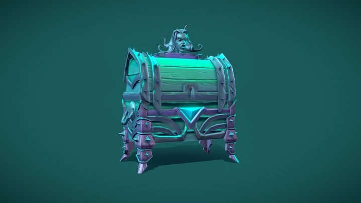 Banshee's Blighted Chest 3D Model
