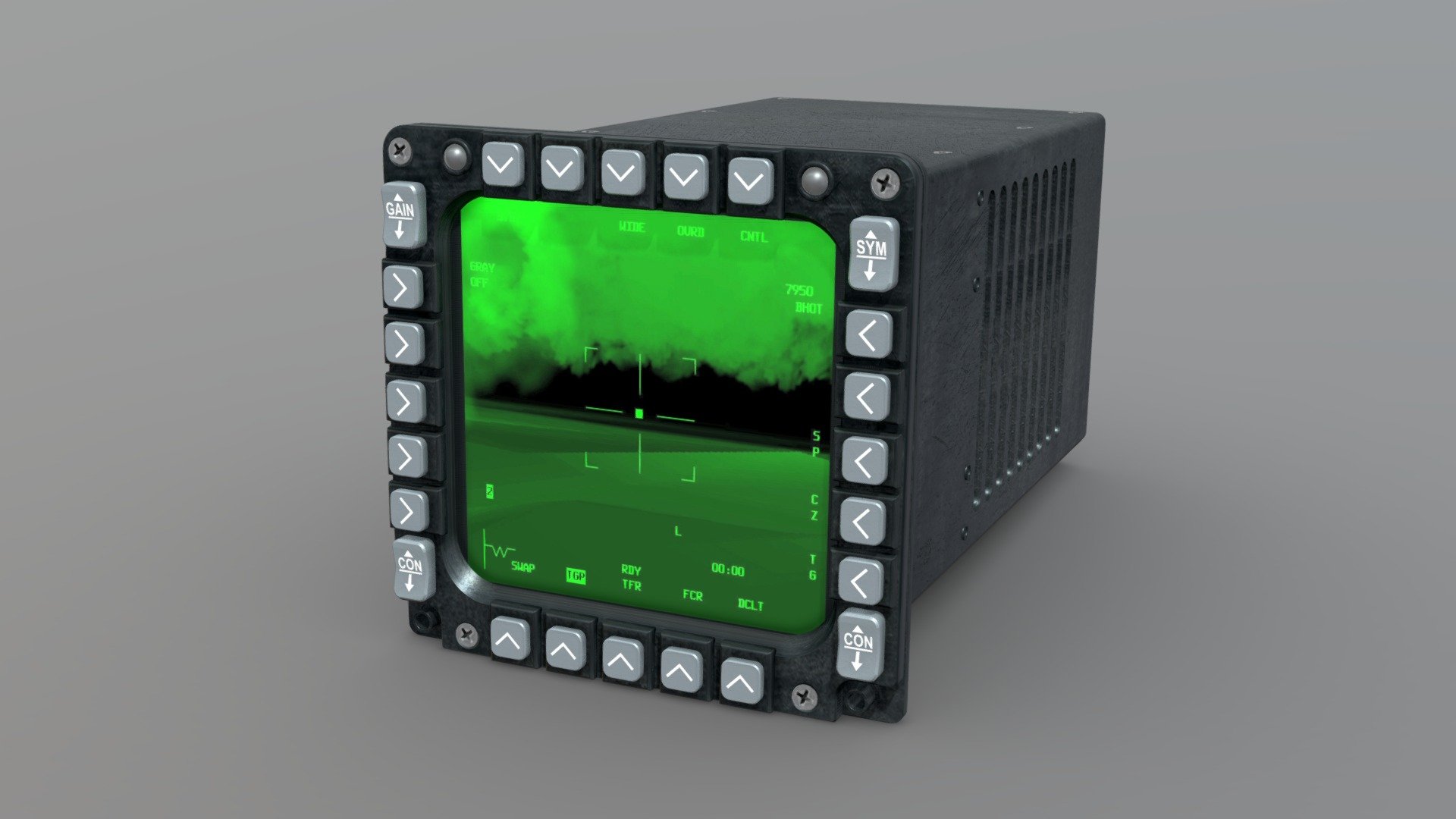 AFI-5500 Electronic Flight Instrument - 3D model by Kanedog (@Kane33 ...