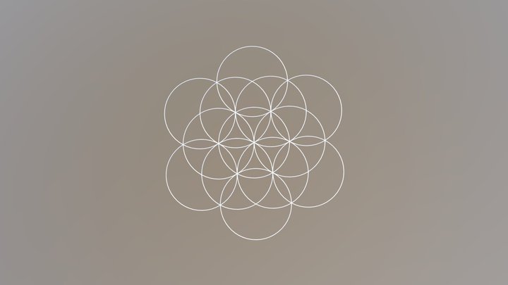 Sacred Geometry: Egg of Life – Modello 3D gratuito STL