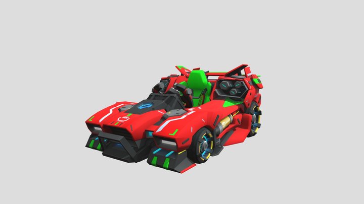 kartrider starship solid – Modèle 3D gratuit STL