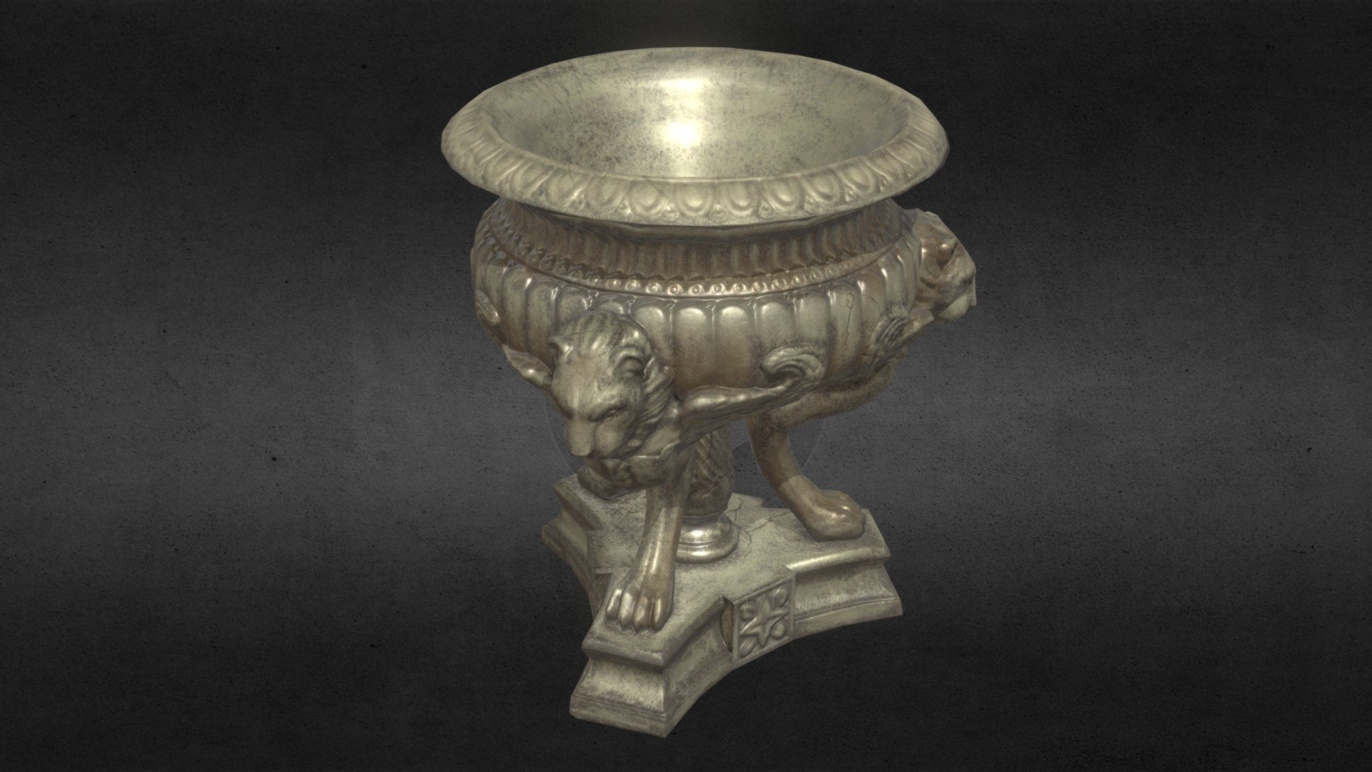 Shi Zi Ding - 3D model by SimonLu [e811441] - Sketchfab