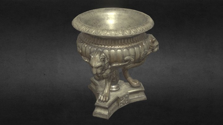 Shi Zi Ding 3D Model