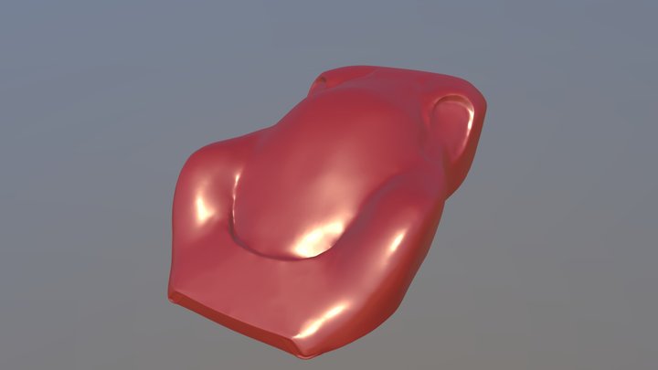 De Tomaso P72 volume 3D Model
