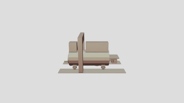 S750 mit Rollen 3D Model