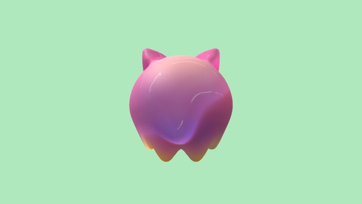 豬豬SO_SAD 3D Model