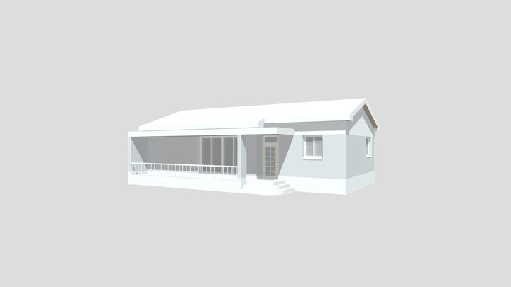 Korean House 2 3D Model