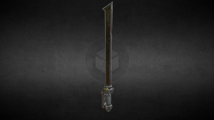 PRAC_1116_low_machete 3D Model