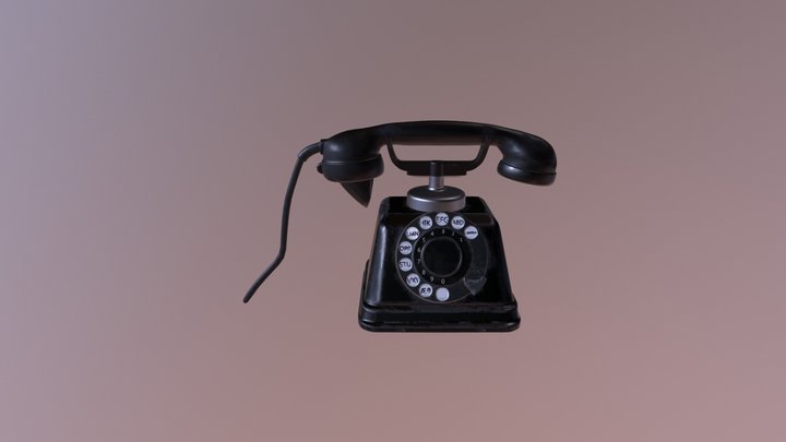 Telephone 3D Model