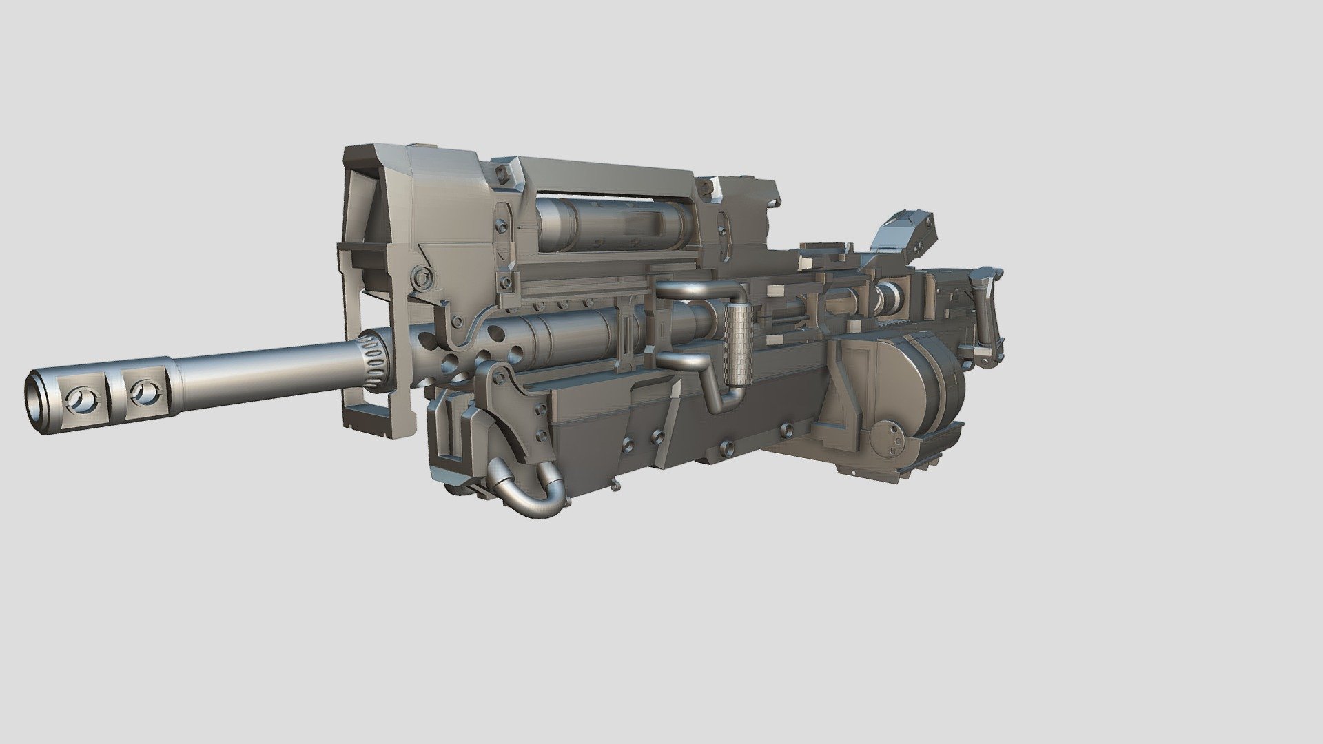 Gun - Download Free 3D model by HeAuthor [e817124] - Sketchfab
