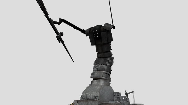 ULTRAKILL_EARTHMOVER_LAYER_7-4_Animation_(WIP) 3D Model