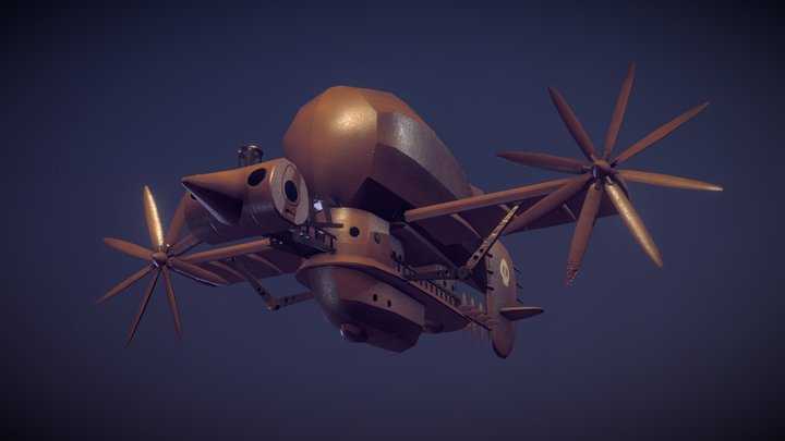 Tigermoth 3D Model