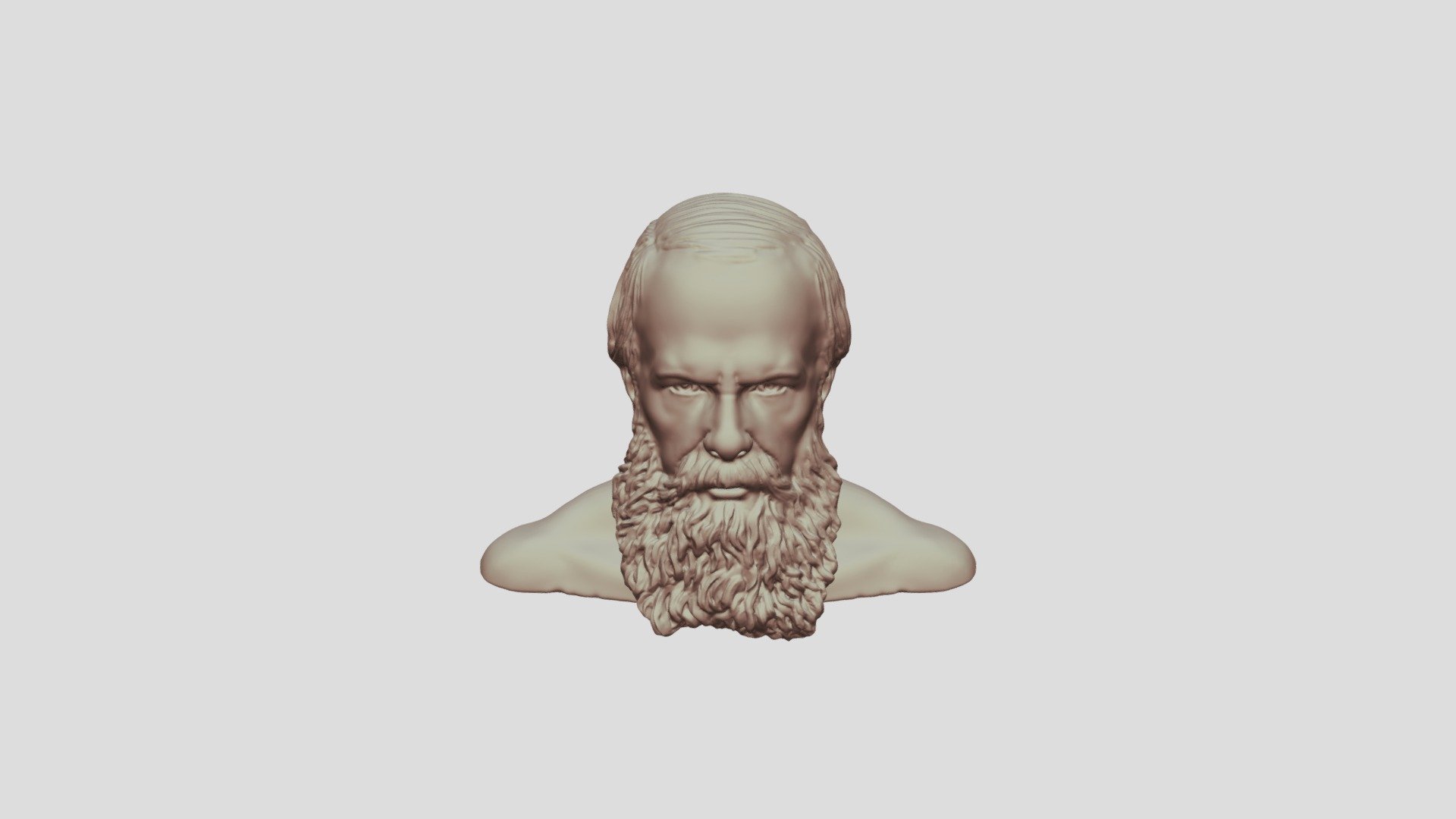 Fyodor Dostoevsky - 3D model by Dani.Petria [e819f3f] - Sketchfab