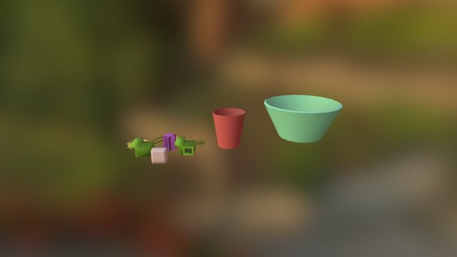 Objetos 3D Model