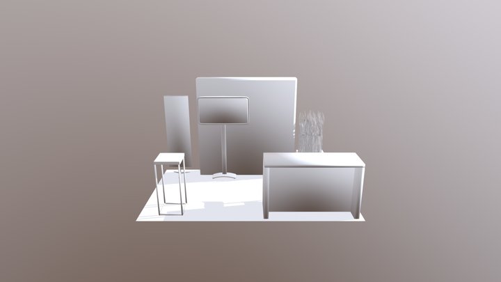 berlin booth 3D Model