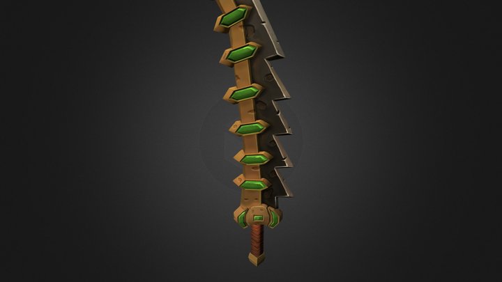 SawBlade 3D Model